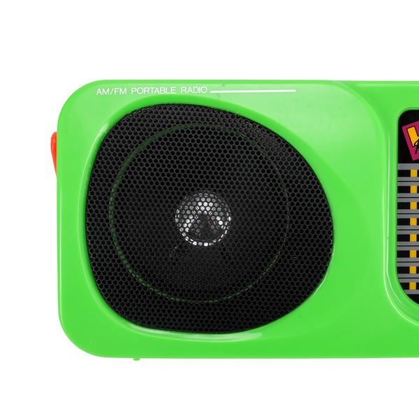 Neon Green LA Rock Radio - Gil & Roy Props