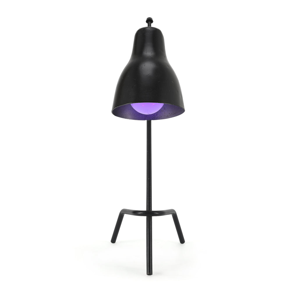 Black Tripod Metal Desk Lamp