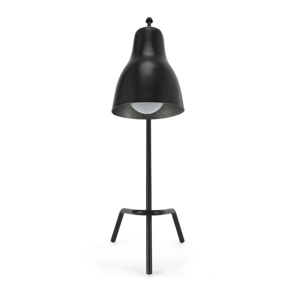 Black Tripod Metal Desk Lamp