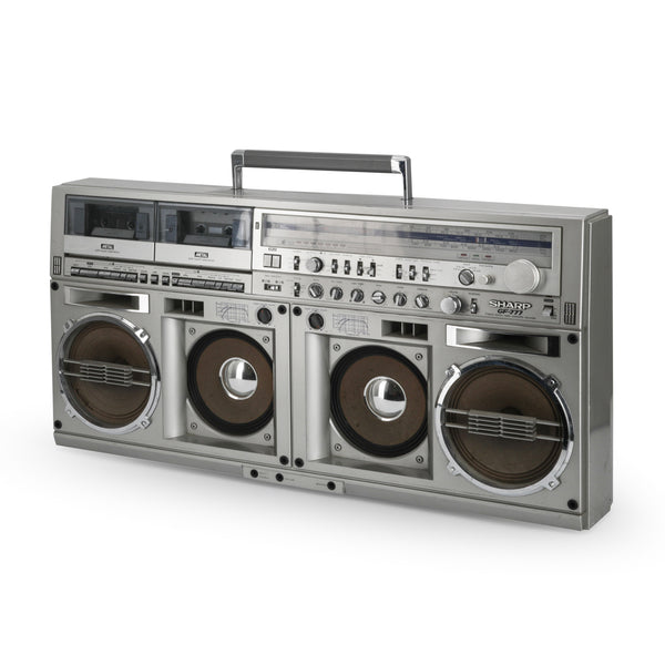 Huge Sharp Double Cassette Boombox - Gil & Roy Props
