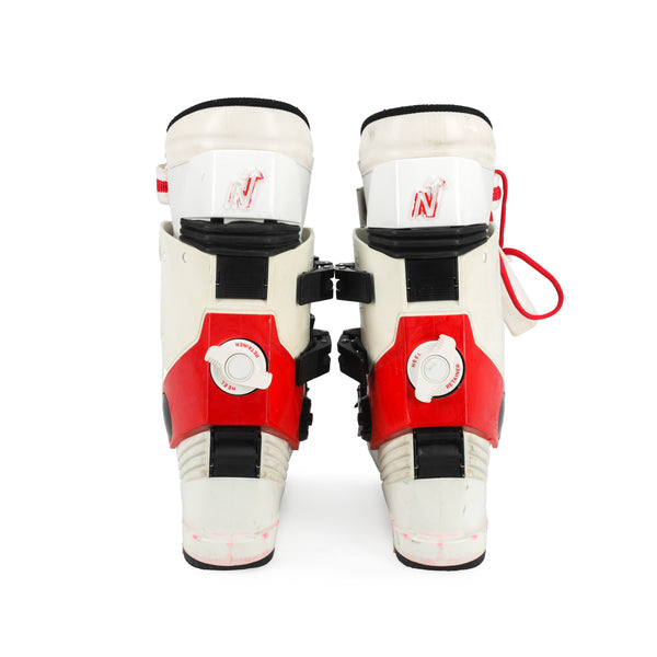 Caber Red and Cream Ski Boots Caber CR55 Red Italian Ski Boots ski size 26.5 - Unisex  main image 2