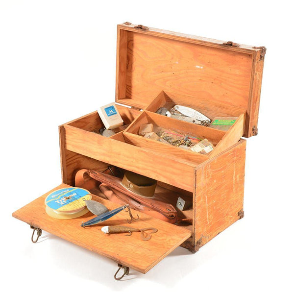 building a wooden fishing tackle box Wood Tackle Box