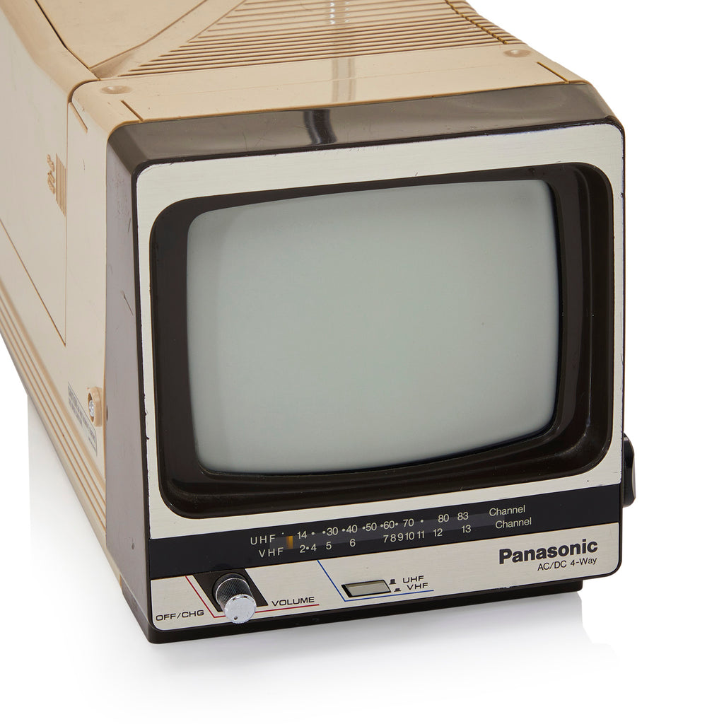 Panasonic Cream and Black Television / Radio