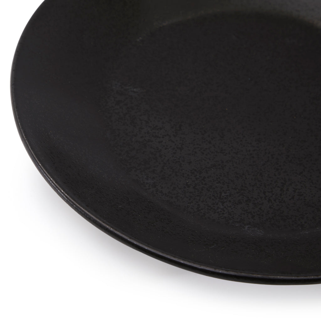 Black Big Ceramic plate (A+D)