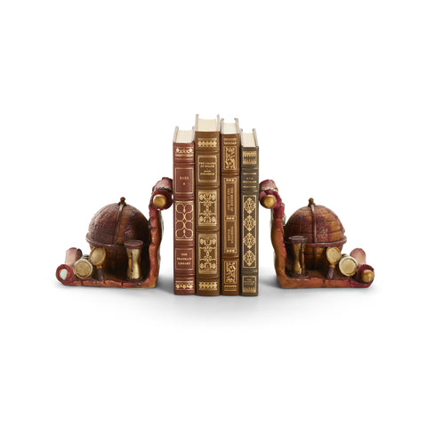 Exploration themed bookends