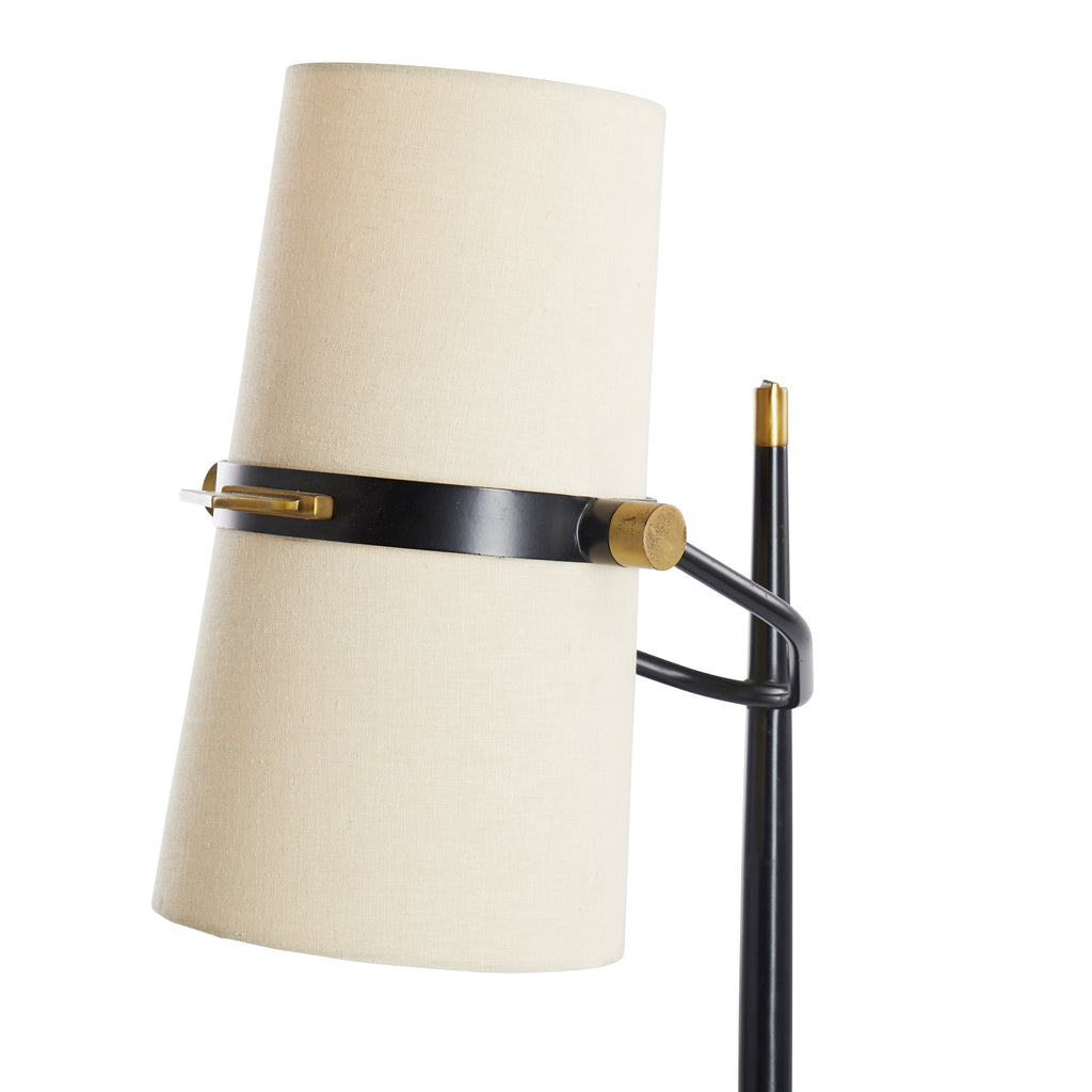 Black & Brass Desk Lamp