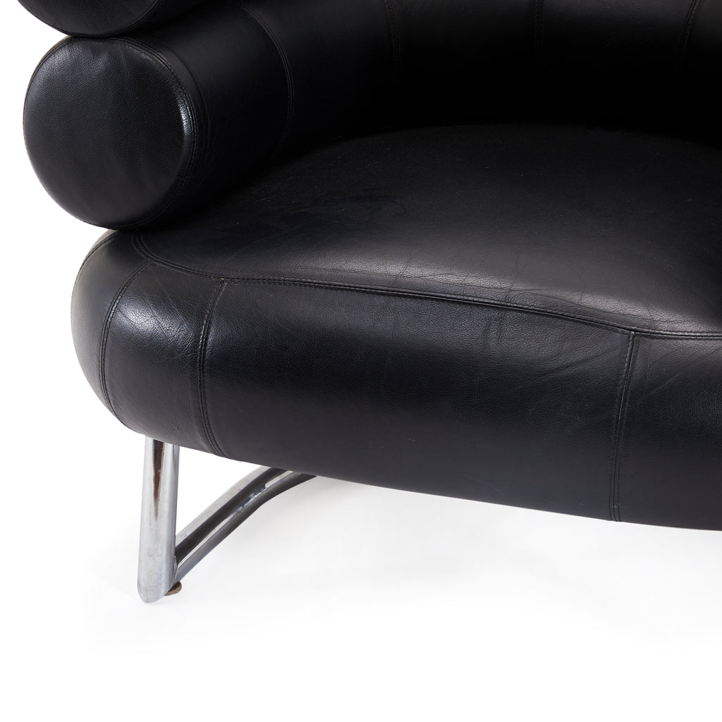 Black Eileen Gray Bibendum Lounge Chair