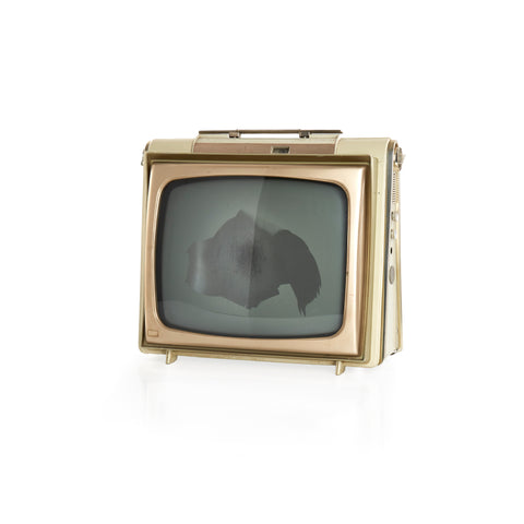 Green and Bronze Television