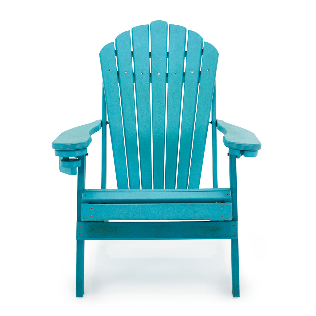 Blue Bright Adirondack Chair