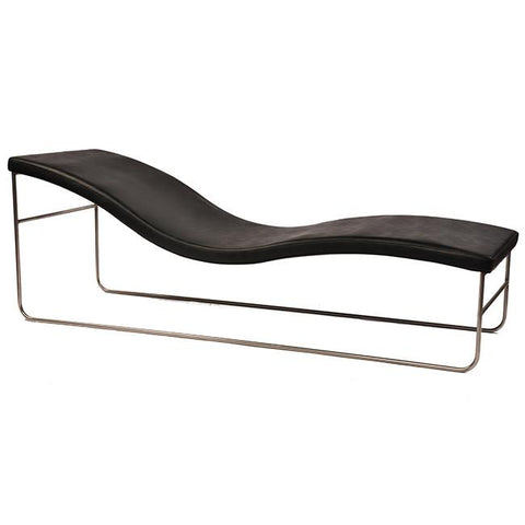 Black Floating Chaise Lounge