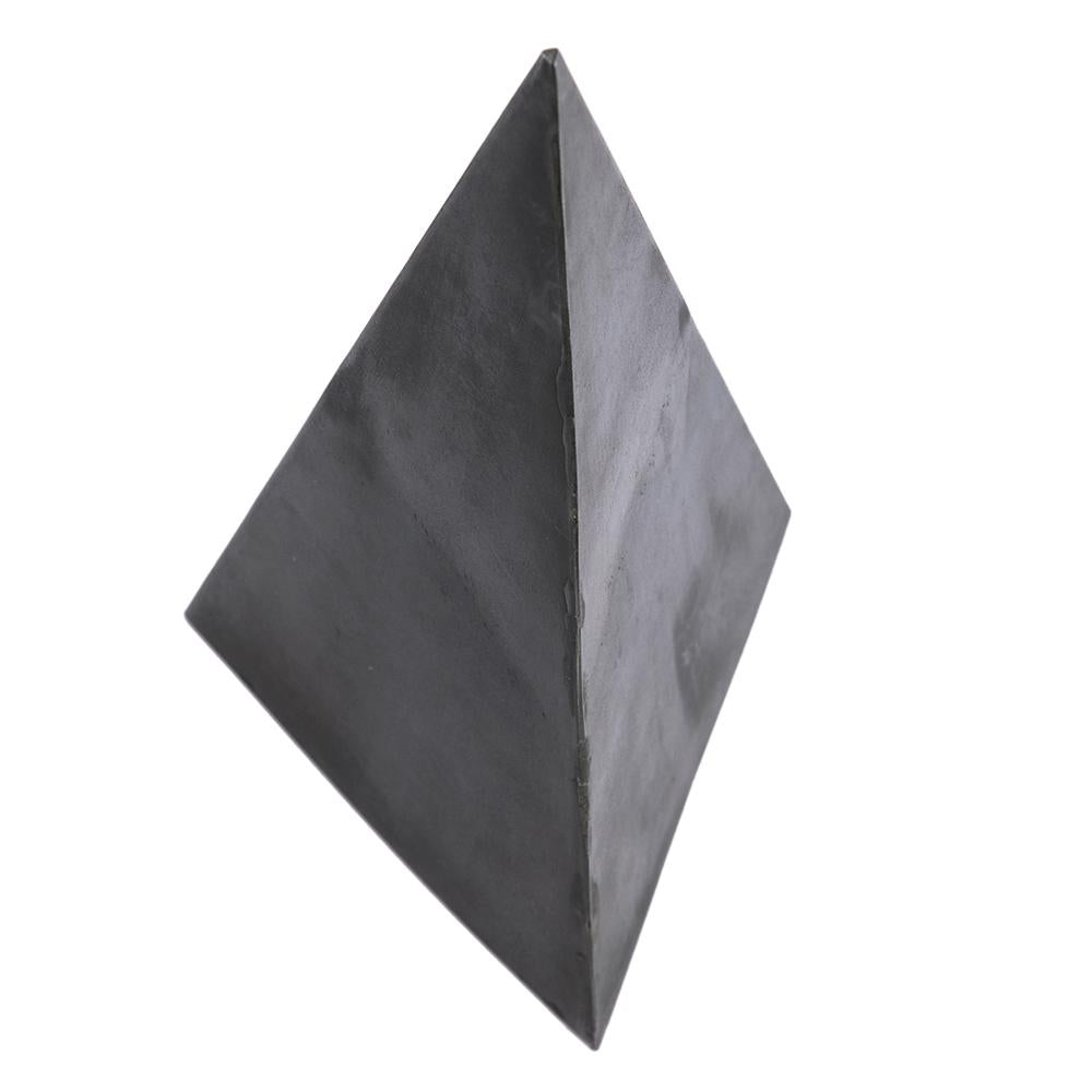 Black Metal Table Sculpture Pyramid (A+D)