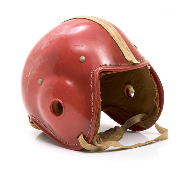 Vintage Red Football Helmet Vintage Red Football Helmet