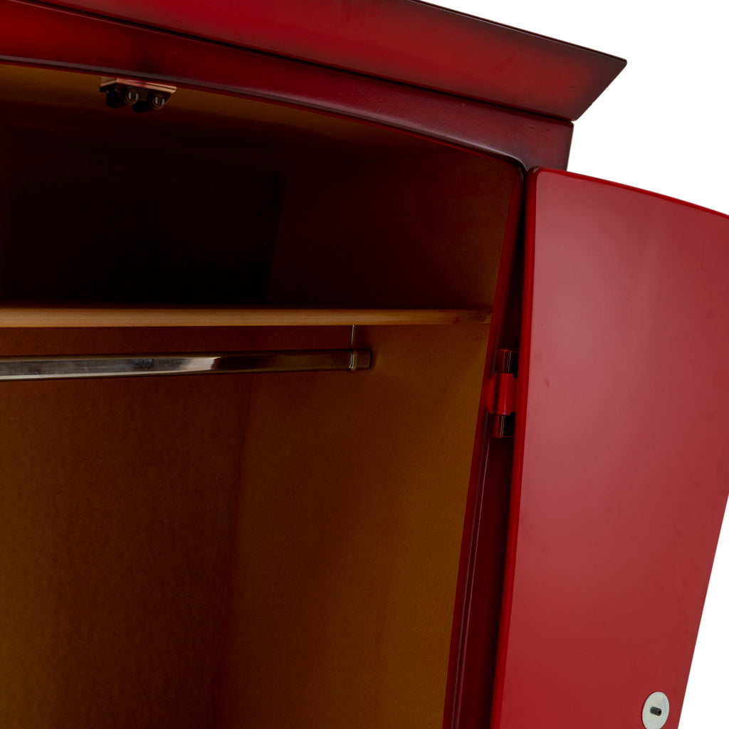 Red Cartoon Wood Armoire