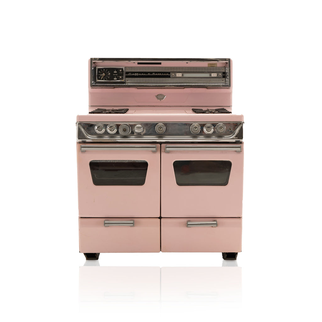 Vintage Pink Double Oven