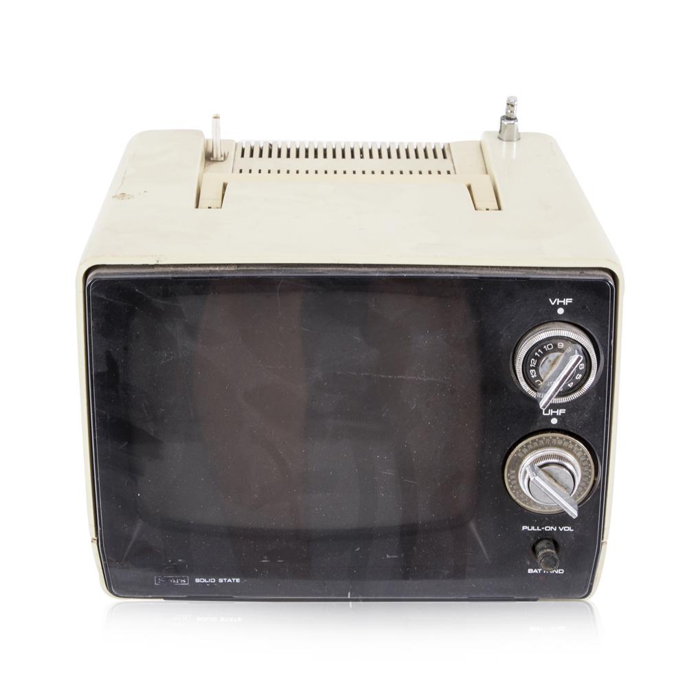 Off-White Sony Portable Television
