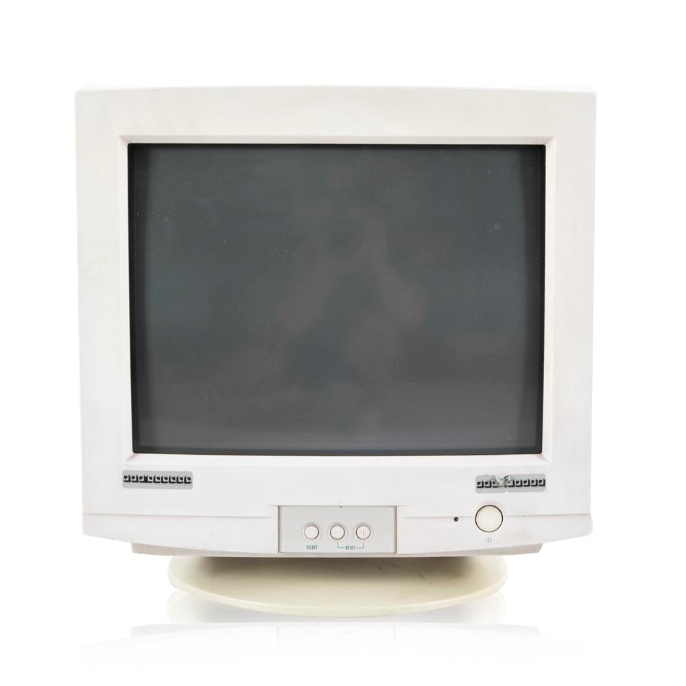 White Computer Monitor