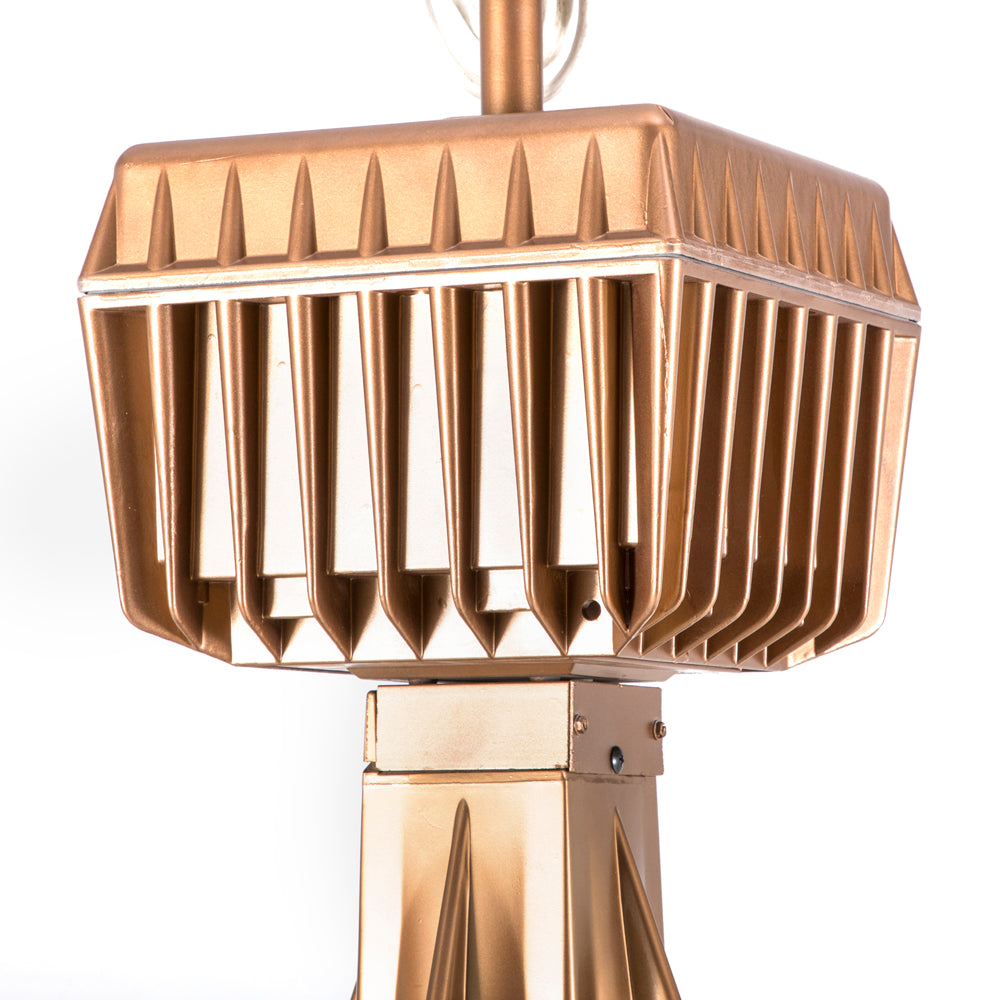 Black & Gold Industrial Pendant Lamp