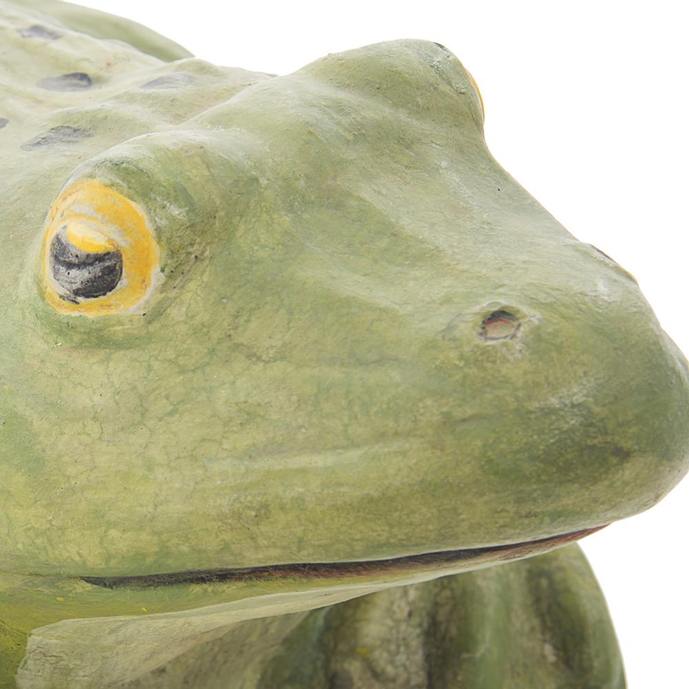 Green Ceramic Garden Toad