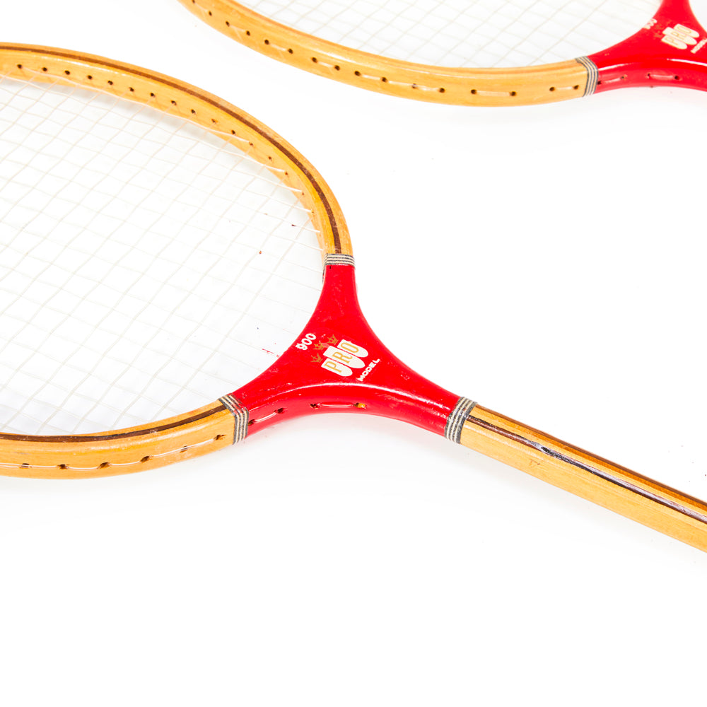 Brown Badminton Racket (A+D)