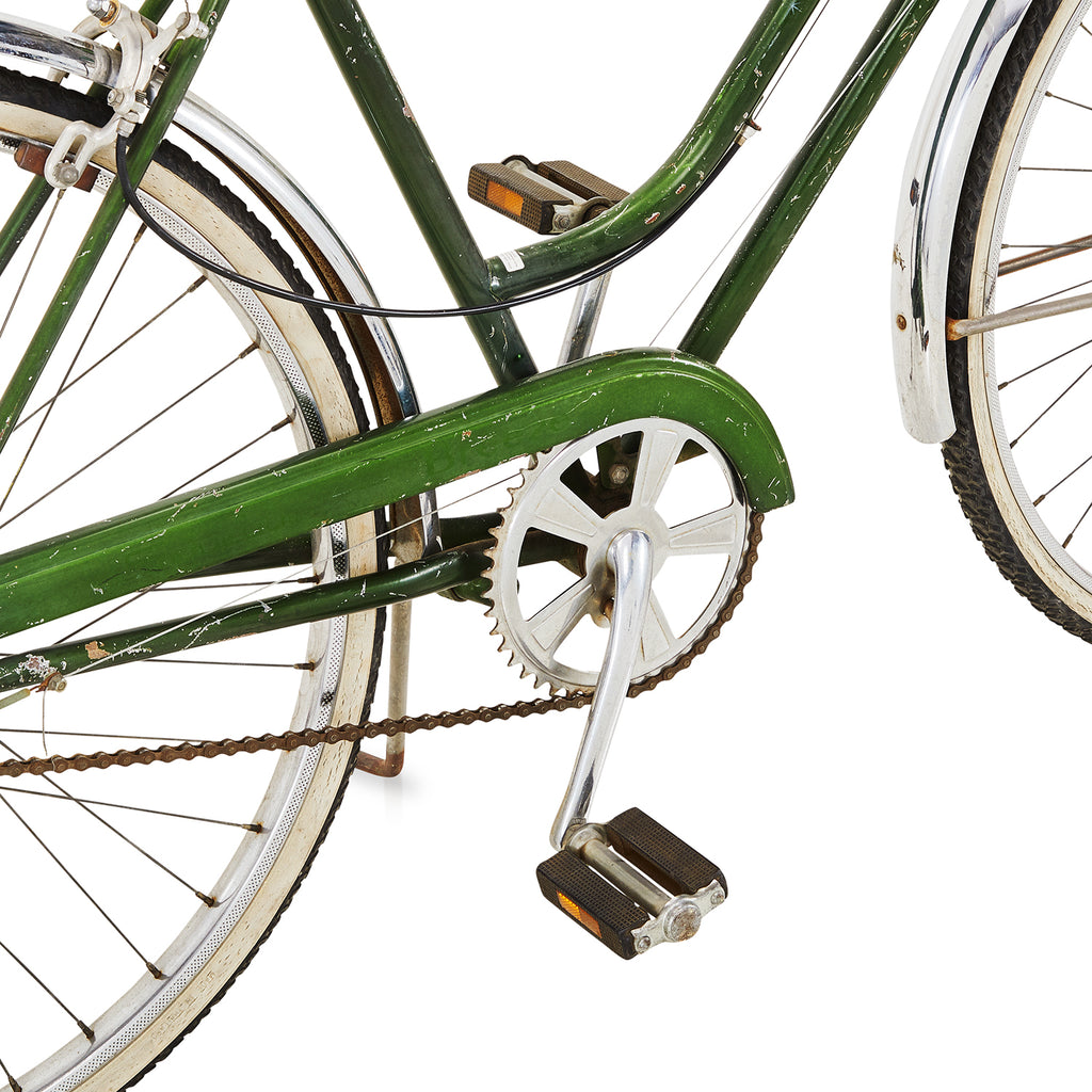 Green Schwinn Cruiser Bike