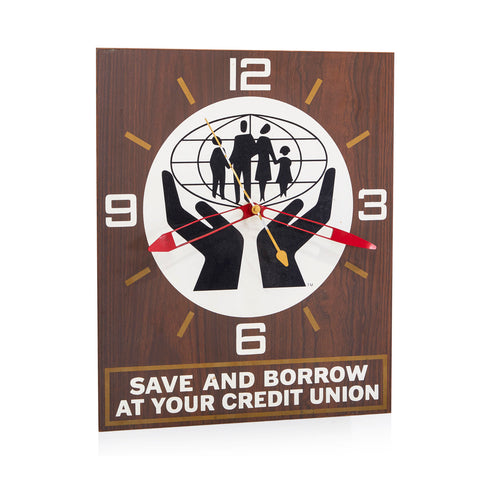 Credit Union Wall Clock