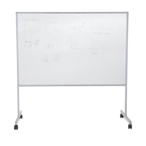 Rolling Dry-Erase White Board