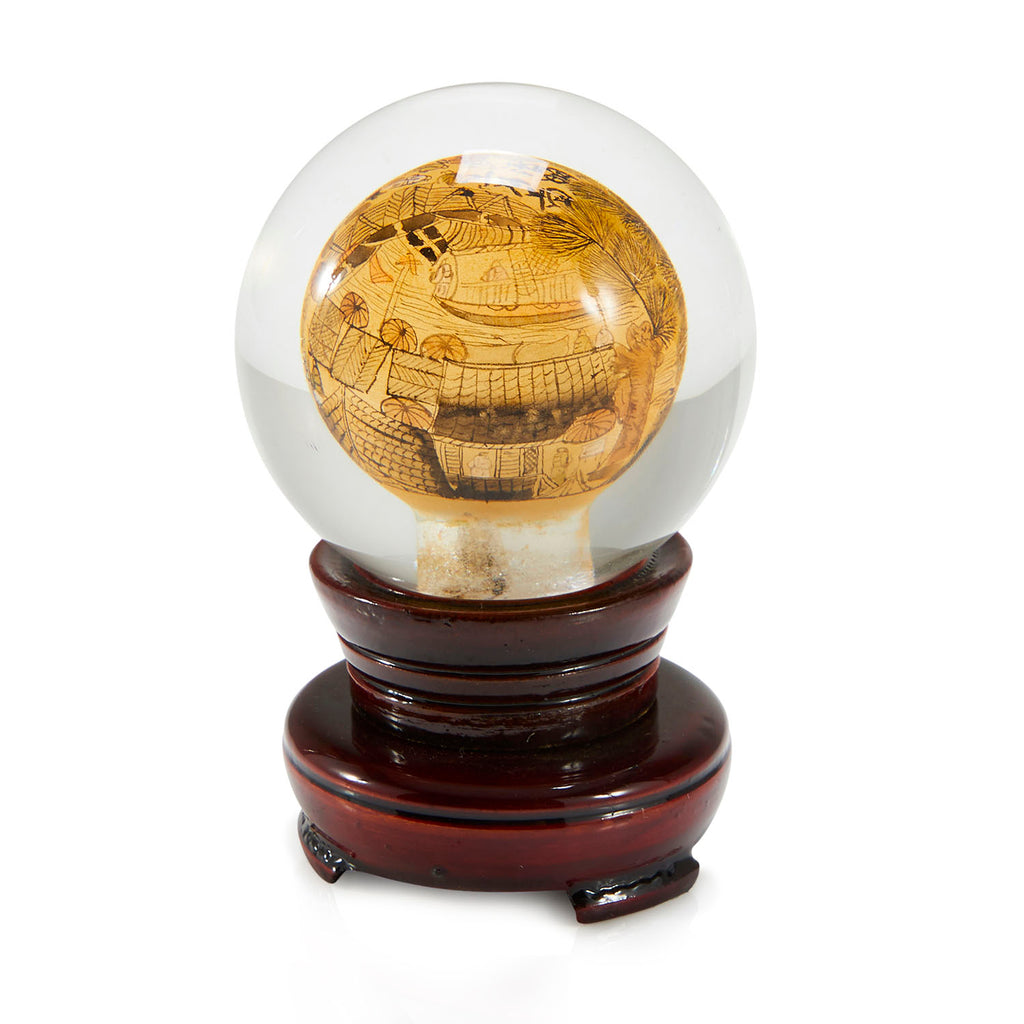 Glass Table Globe