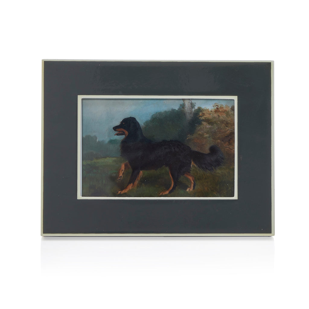 0043 (A+D) Framed Pointing Dog