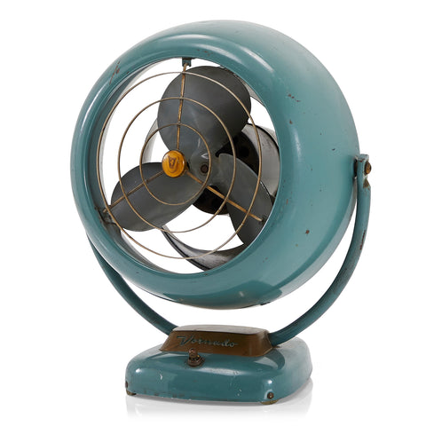 Teal Vintage Vornado Fan - Medium