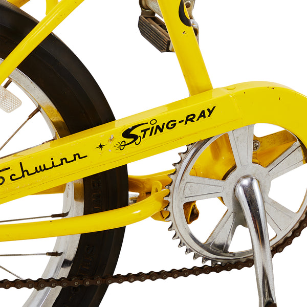 schwinn sting ray bicycles Yellow Schwinn Sting Ray Bike