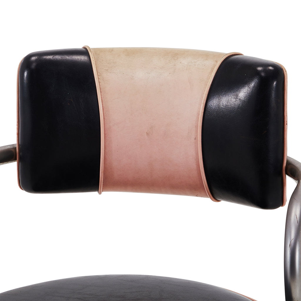 Black & Pink Deco Dining Chair