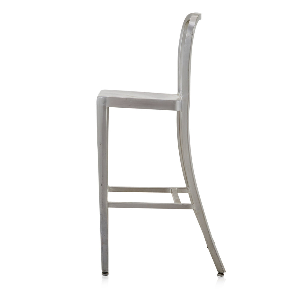 Aluminum Metal Tall Bar Chair