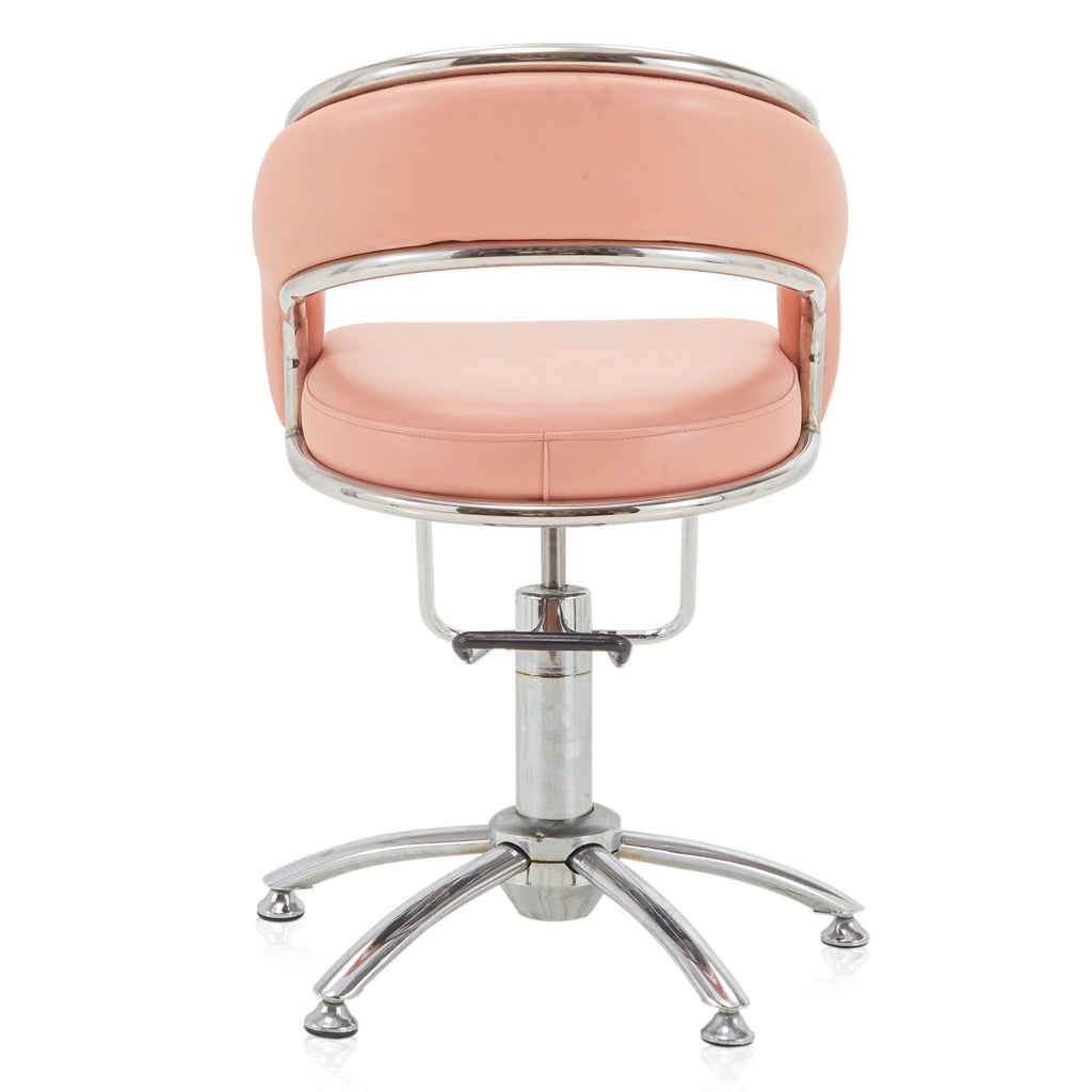 Salmon Pink Salon Chair