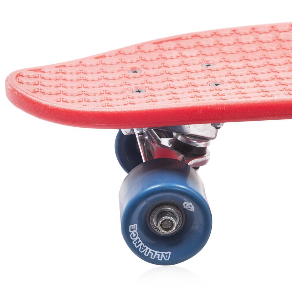 Red Plastic Skateboard