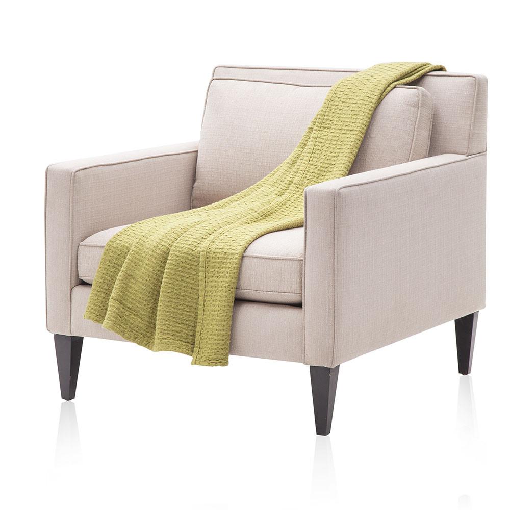 Bright Chartreuse Throw