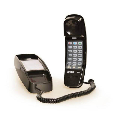 Black AT&T Slimline Telephone