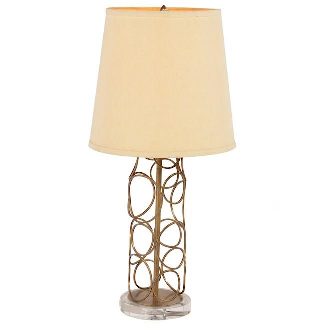 Brass Wire Table Lamp