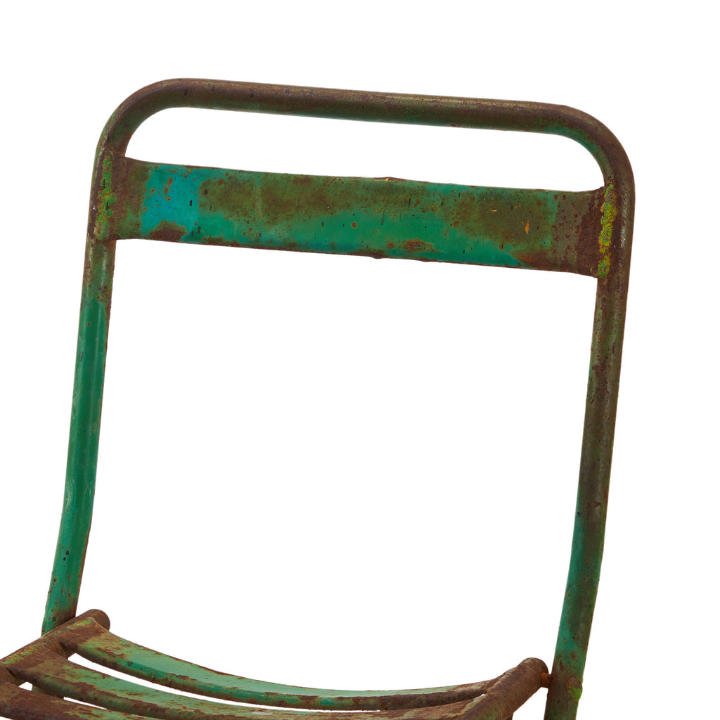 Green Rustic Folding Chair
