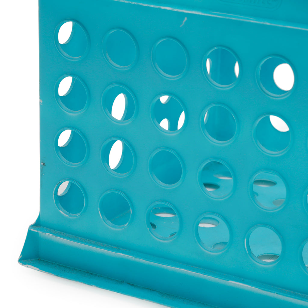 Turquoise Storage Crate