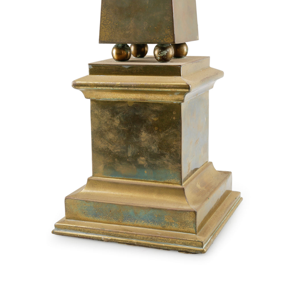 Brass Decorative Obelisks