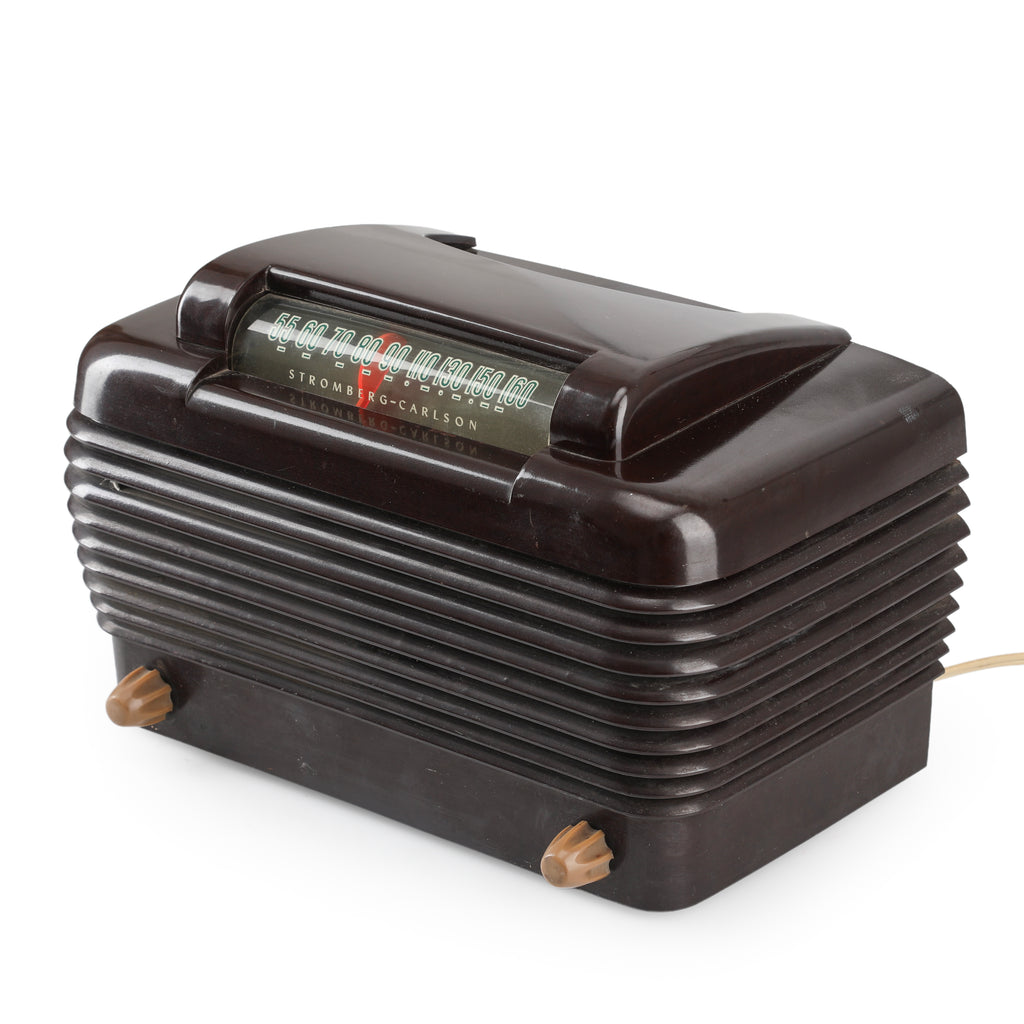 Brown Stromberg-Carlson Bakelite AM/FM Radio