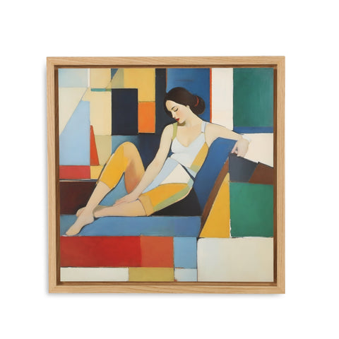1379 (A+D) Cubist Woman Gloria