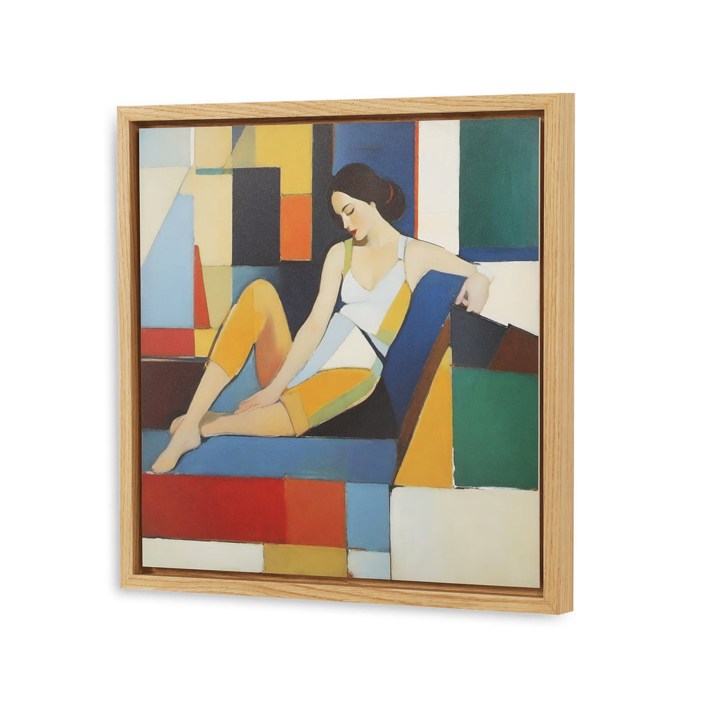 1379 (A+D) Cubist Woman Gloria