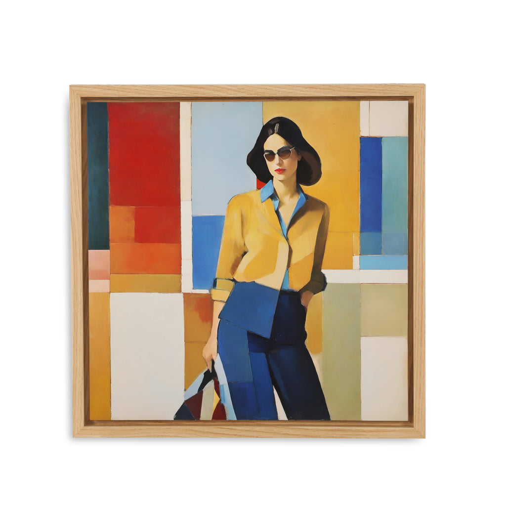1380 (A+D) Cubist Woman Jacqueline