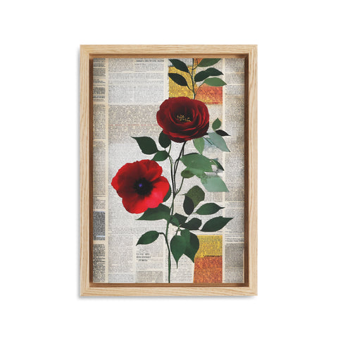 1415 (A+D) Collage Red Roses