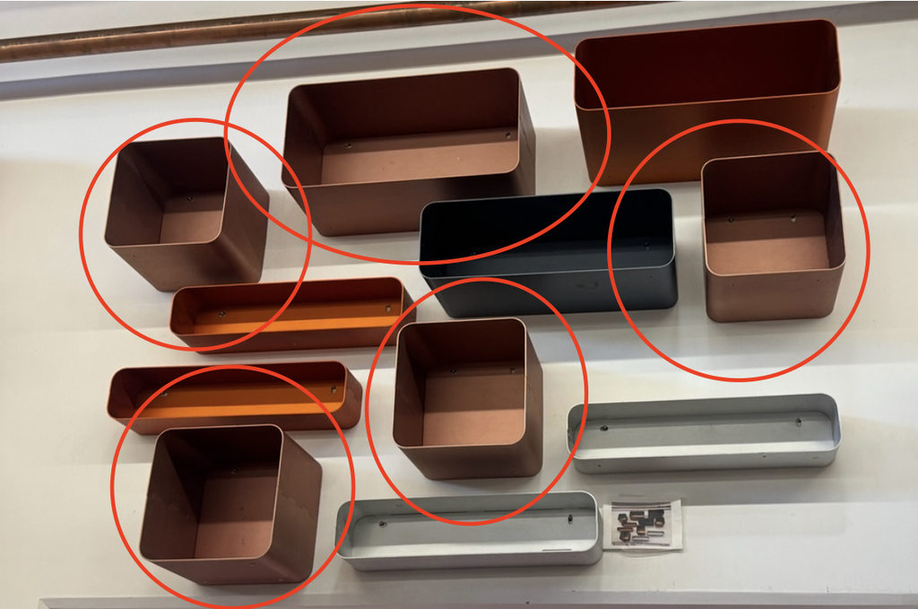 Rose Open Modular Cubby Shelf Unit Piece