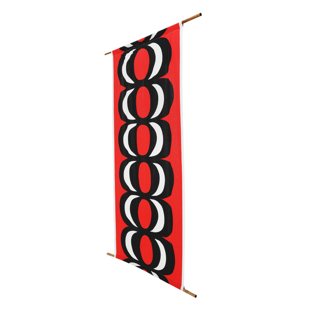 Marimekko Red Hanging Wall Banner