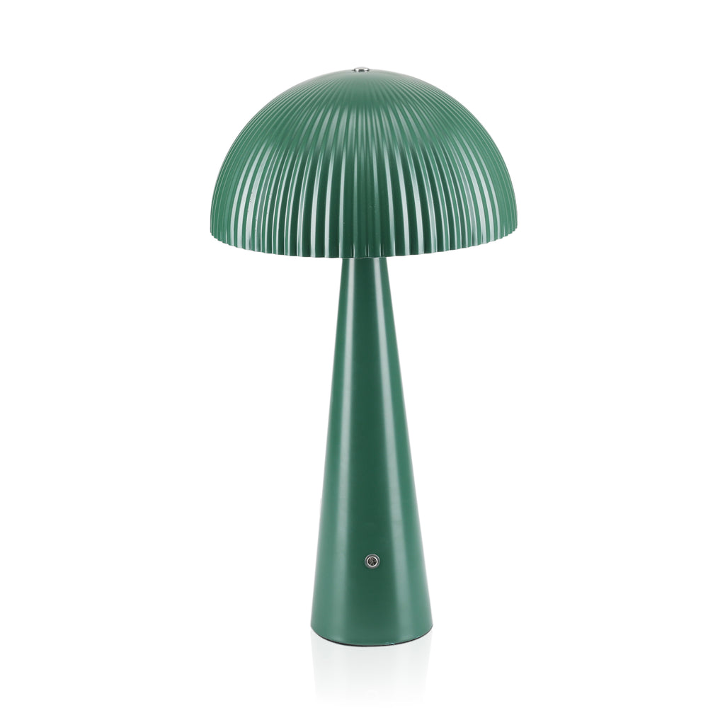 Green Mushroom Style Acrylic Table Lamp