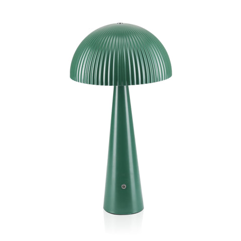 Green Mushroom Style Acrylic Table Lamp