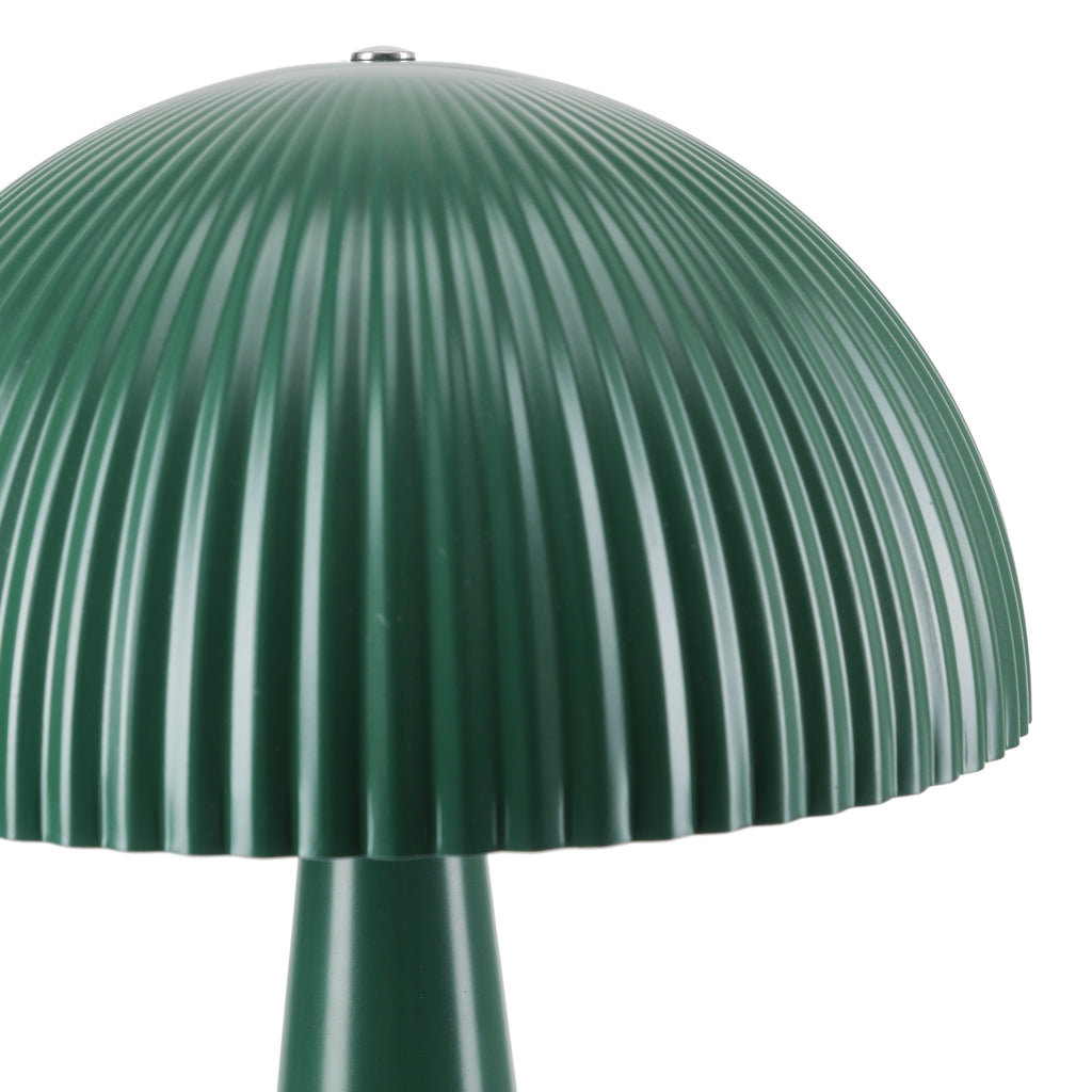 Green Mushroom Style Acrylic Table Lamp